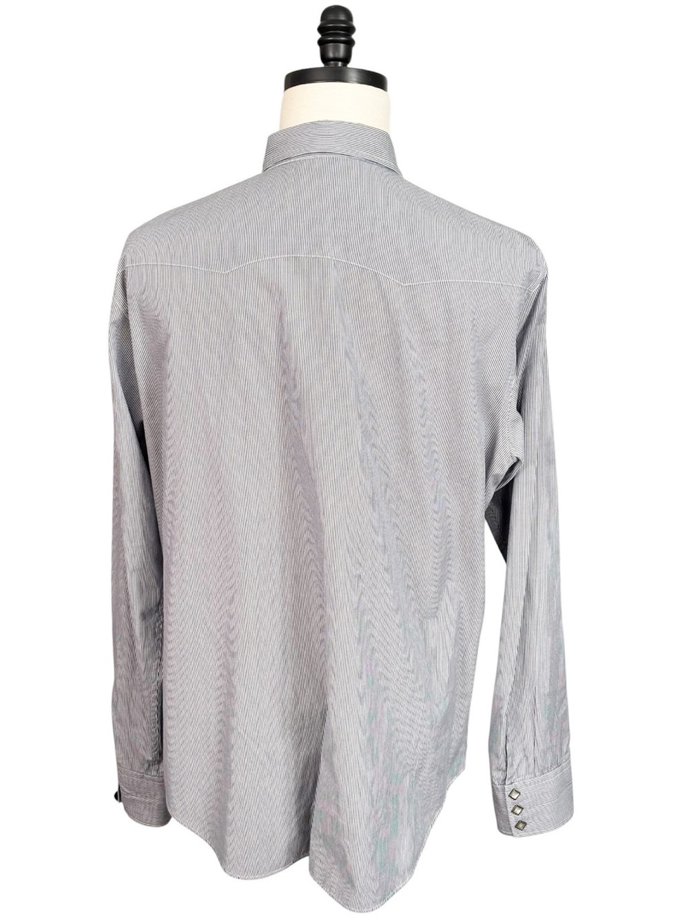 Polo Ralph Lauren Vintage
Western Pearl diamond shape Snap striped Shirt | L - Picture 5 of 15